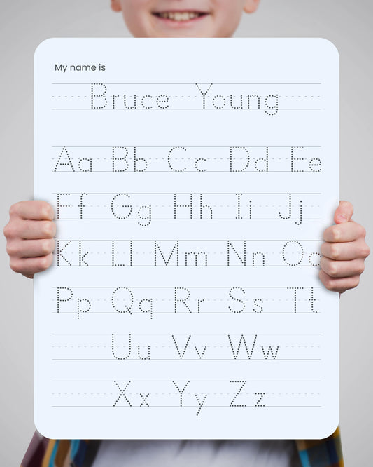 Customized Name Tracing Board