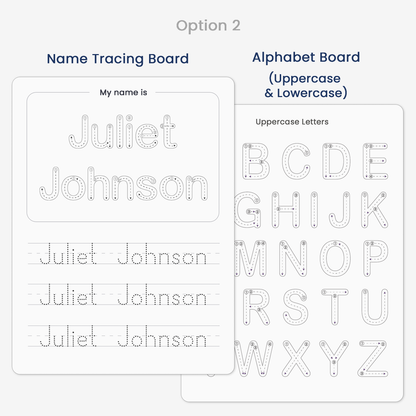 Big Letters Customized Tracing Board