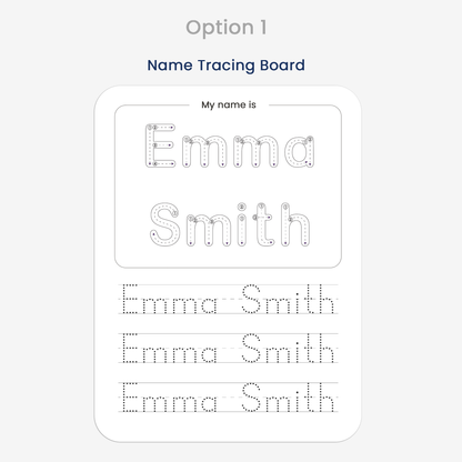 Big Letters Customized Tracing Board