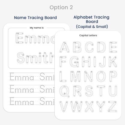 Big Letters Customized Tracing Board